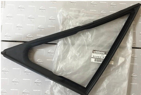 Borracha triangular vidros laterais Datsun 1200 Dta ou Esq
